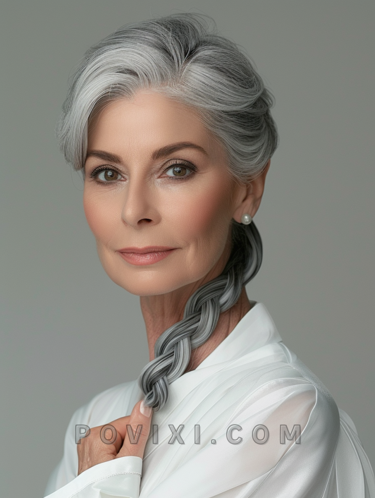 Explore 37 Gray Hairstyles For Women Over 50 Featuring Trendy Short 