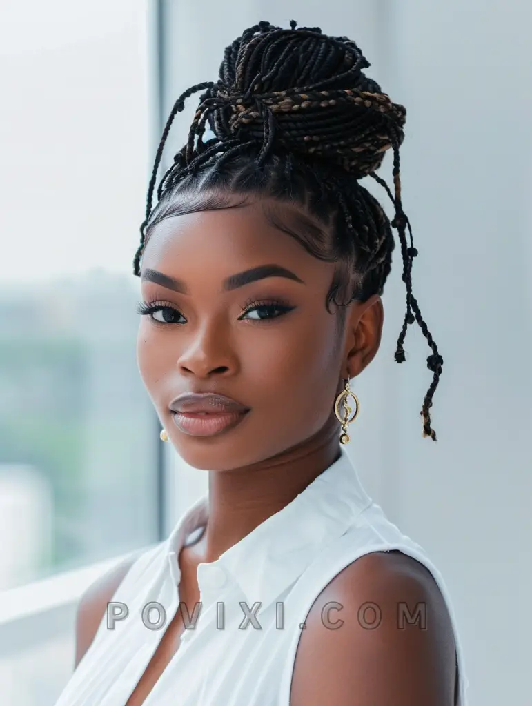 Explore 32 Creative Faux Locs Hairstyle Ideas for Women Featuring Updo ...