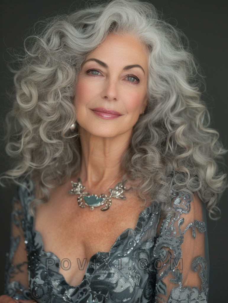 Elegant Layered Curls