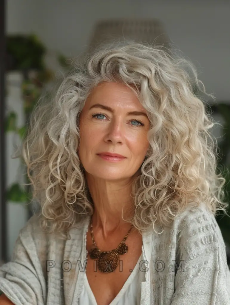 Discover 34 Curly Hairstyles for Women Over 60 Featuring Short Natural ...