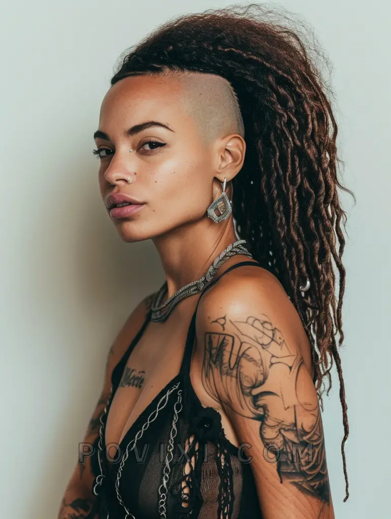 Discover 31 Creative Mohawk Hairstyles for Women Including Long Curly ...