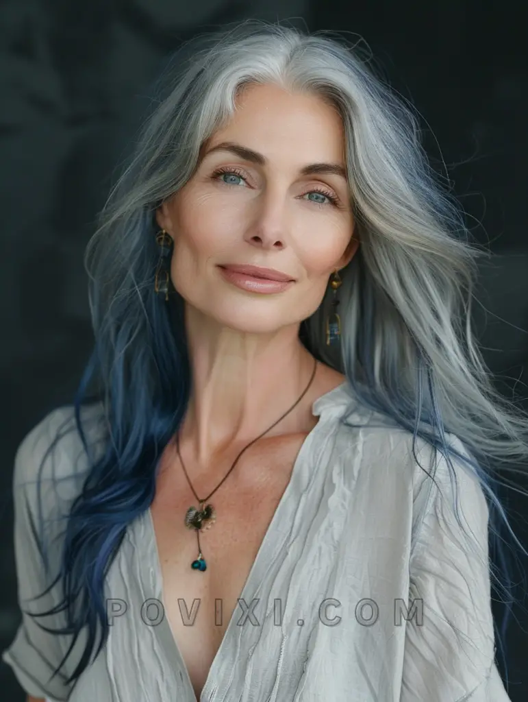 Unveiling 35 Dynamic Hair Color Trends for Women over 50 for 2024 ...