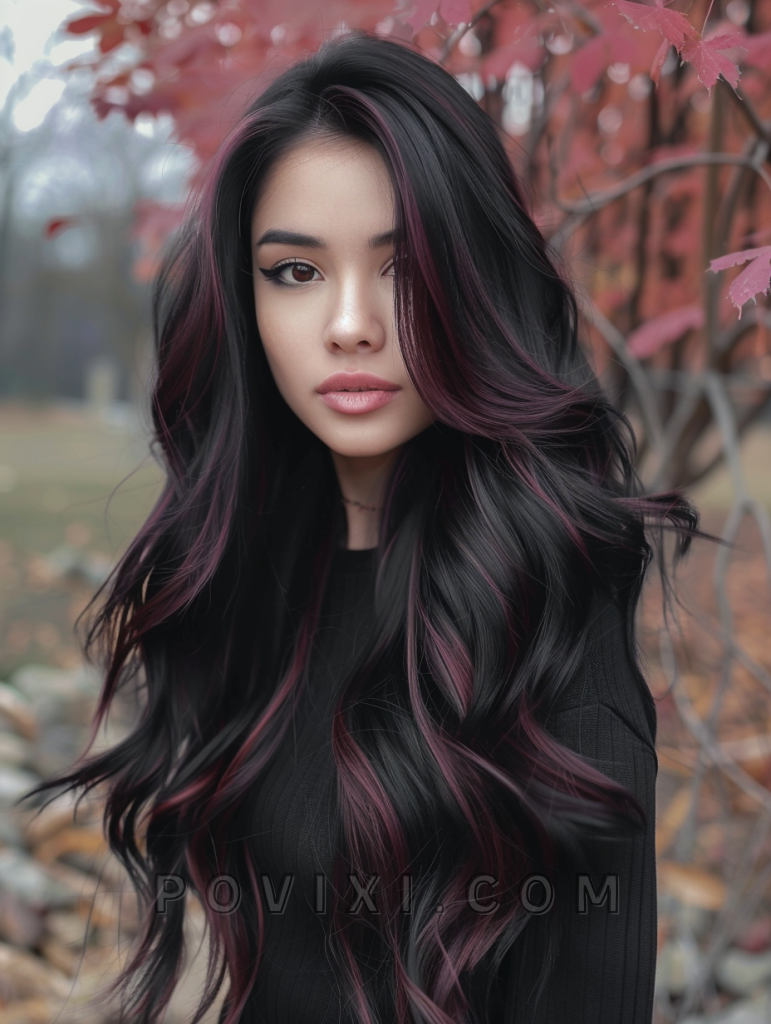 Unveil 33 Fresh Black Hair with Highlights Ideas: From Jet to Blonde ...