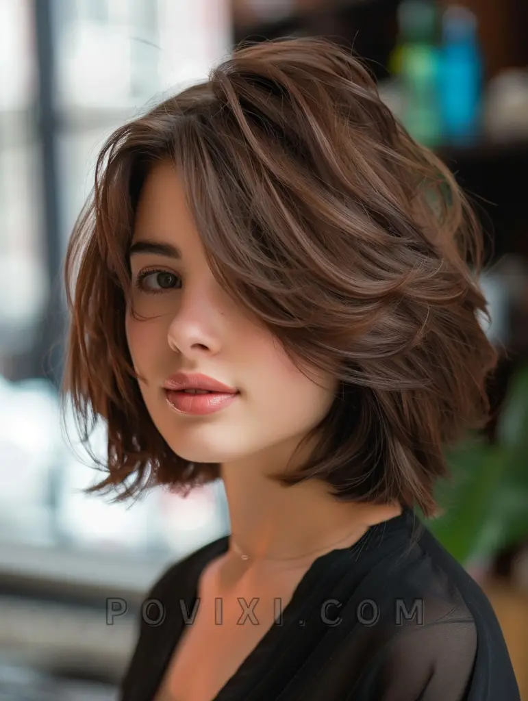 34 Layered Bob Hairstyles for 2024: Trends for Short, Medium, Long ...