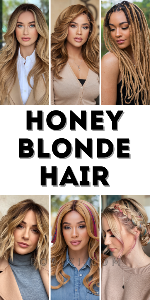 34 Honey Blonde Hair Ideas with Highlights, Waves, Balayage, Ombre for