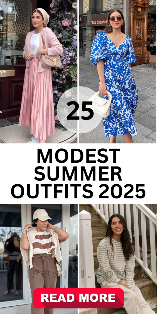 25 Ideas for Modest Summer Outfits 2025 Stylish, Chic, and Comfortable — free download