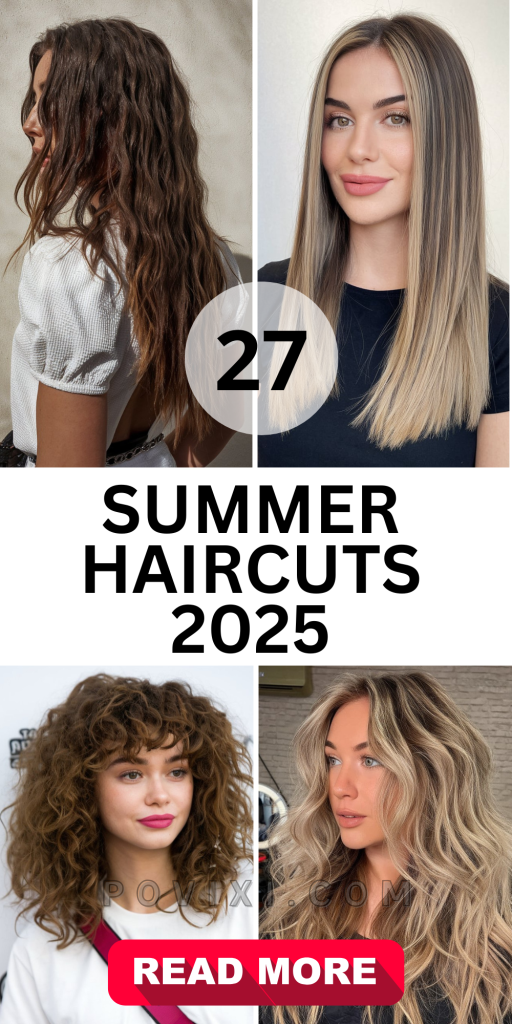 27 Trendy Summer Haircuts for Women in 2025: Short, Medium & Long Hair ...