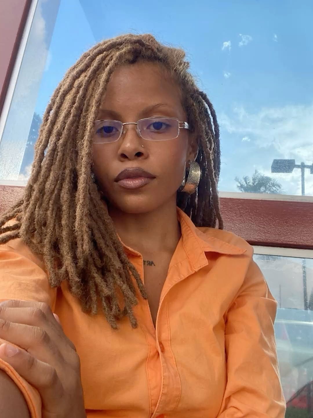Warm Honey Blonde Medium Locs