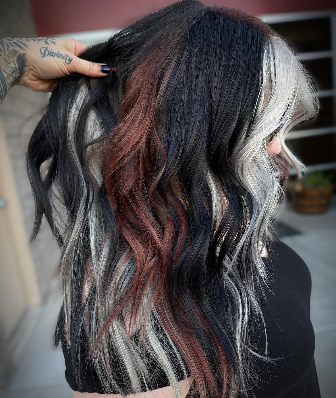 Calico Cat Hair Color Melt Style