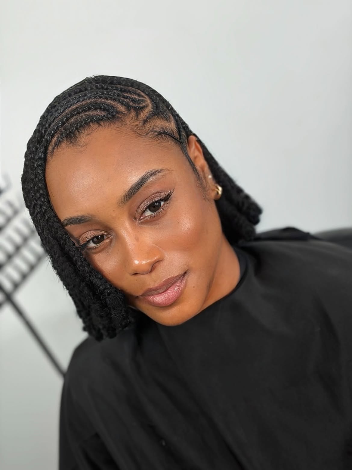 Chic Feed-In Braids With Textured Ends