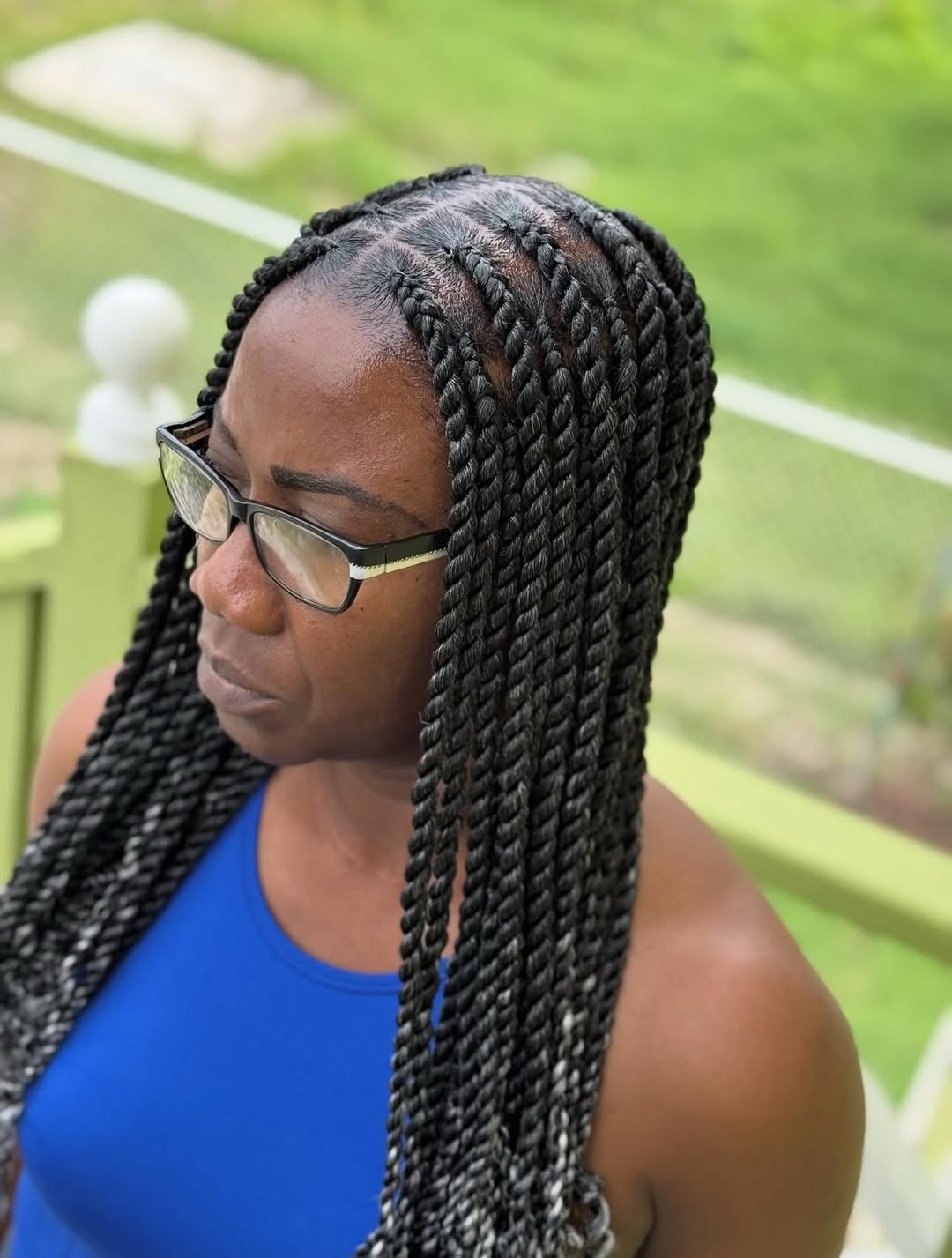 Chic Rope Twists With Ombre Ends