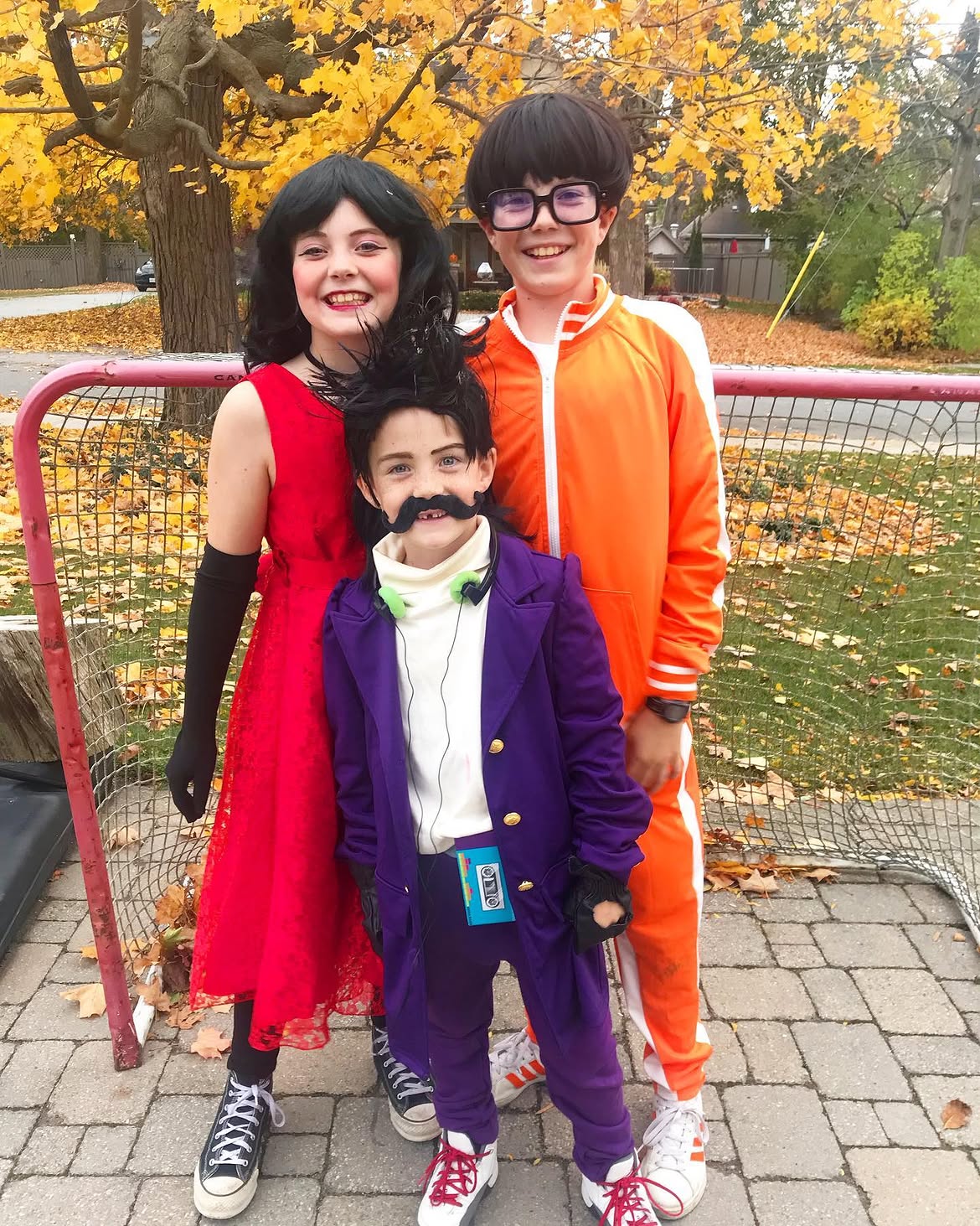 Childhood Halloween Trio Costume Coordination