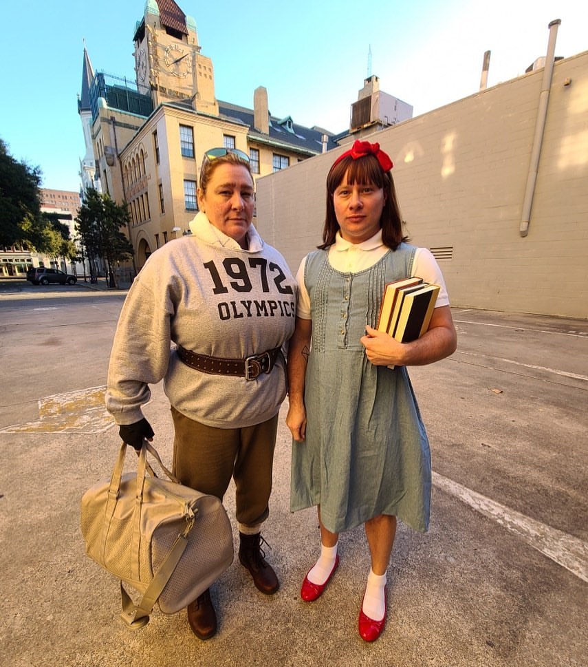 Clever Matilda & Mom Halloween Costume