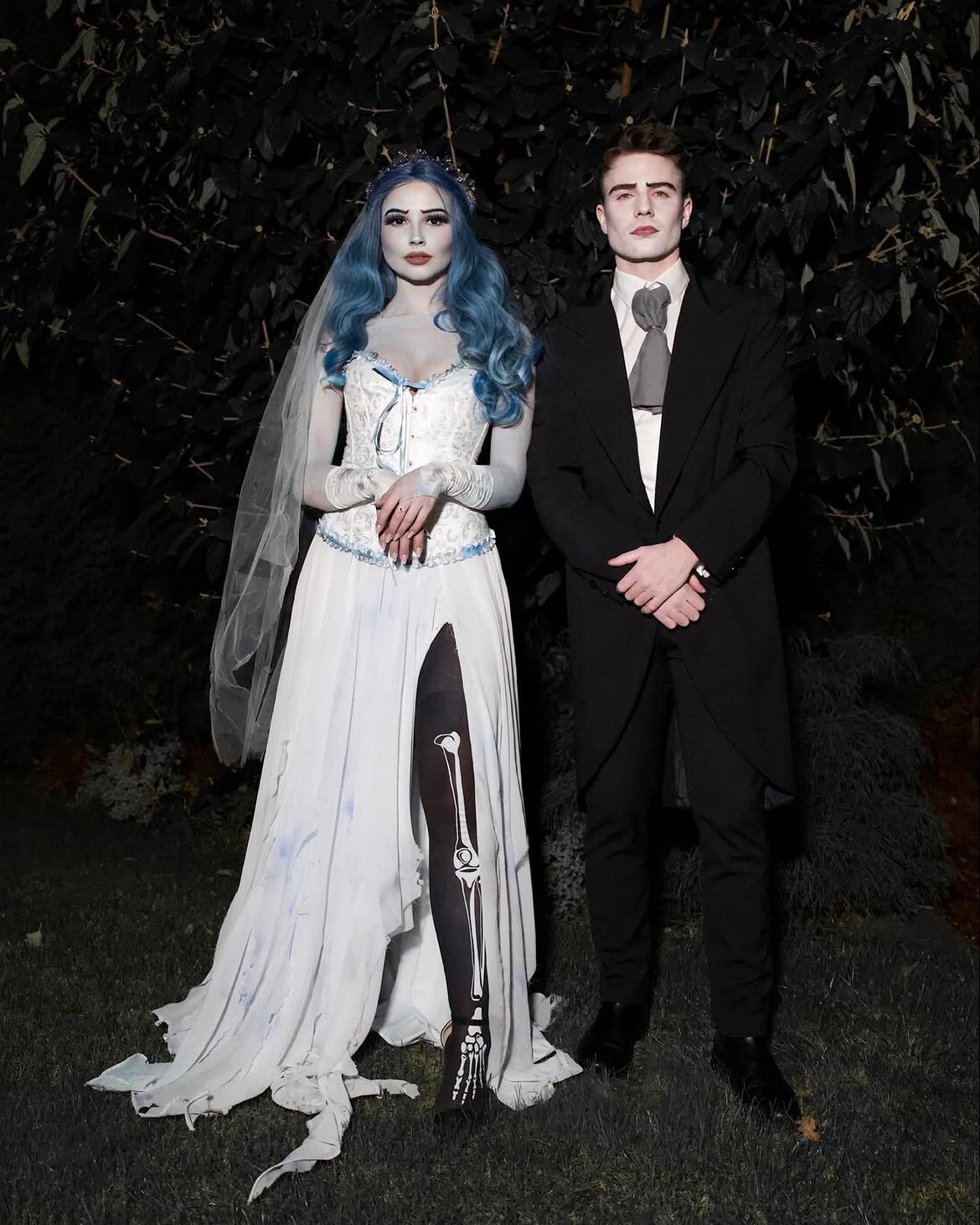 Corpse Bride and Groom Halloween Costume