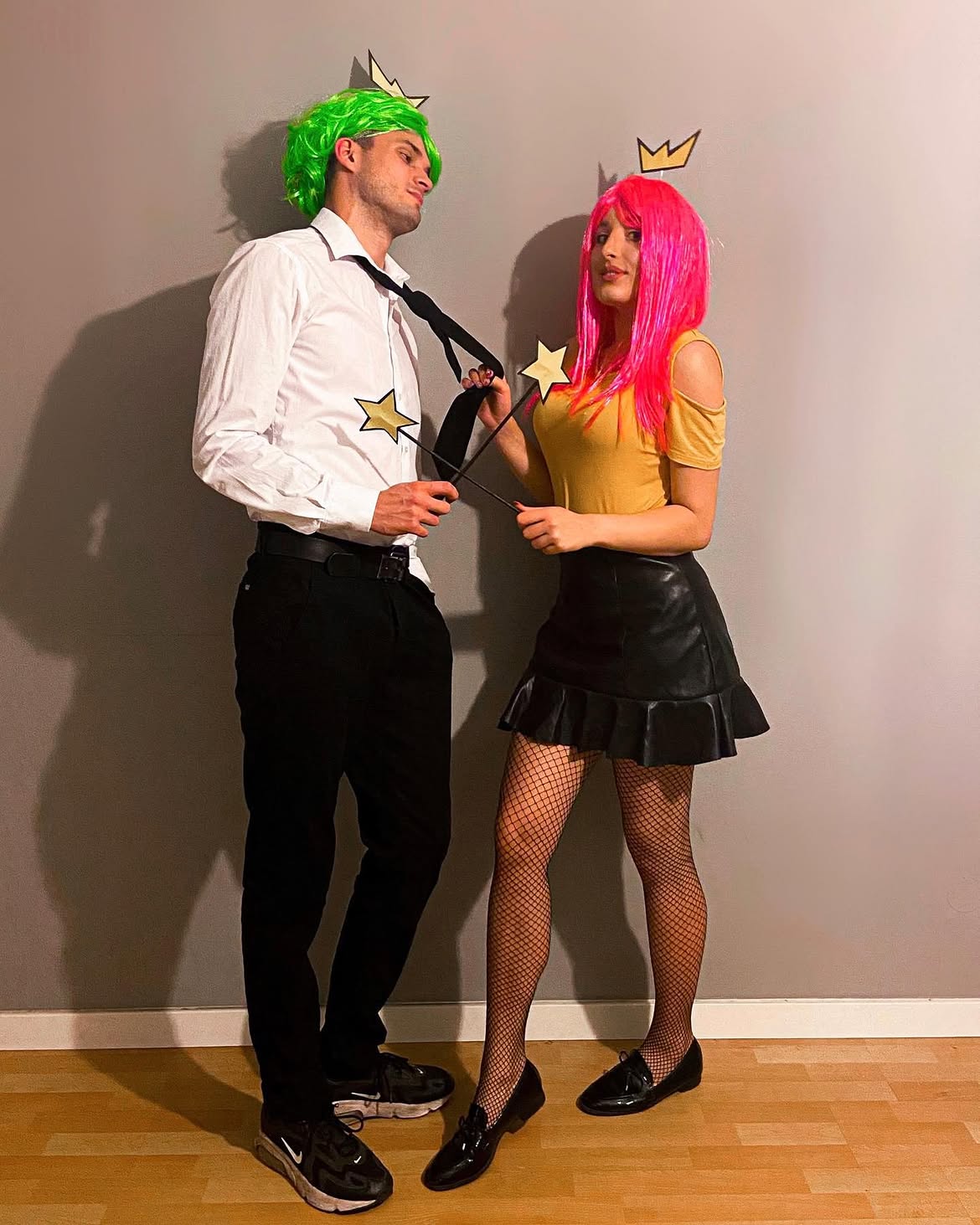 Cosmo and Wanda Inspired Couples Halloween Costume