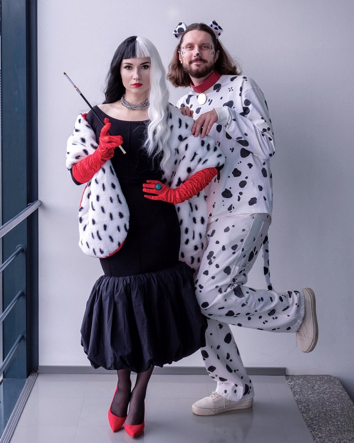 Cruella De Vil Inspired Halloween Costume