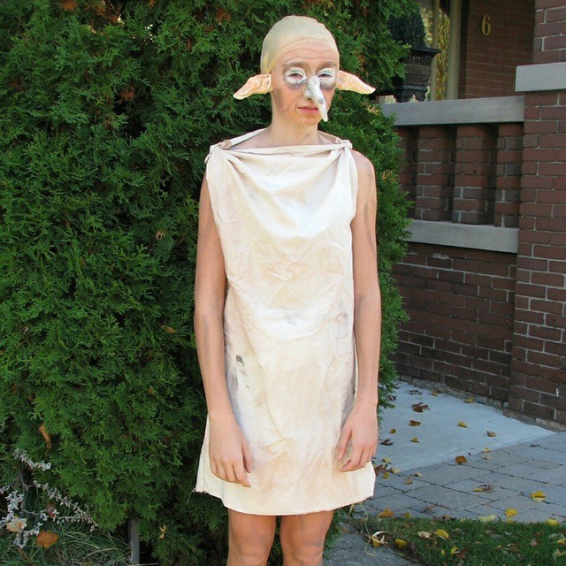 DIY Dobby Inspired Halloween Costume