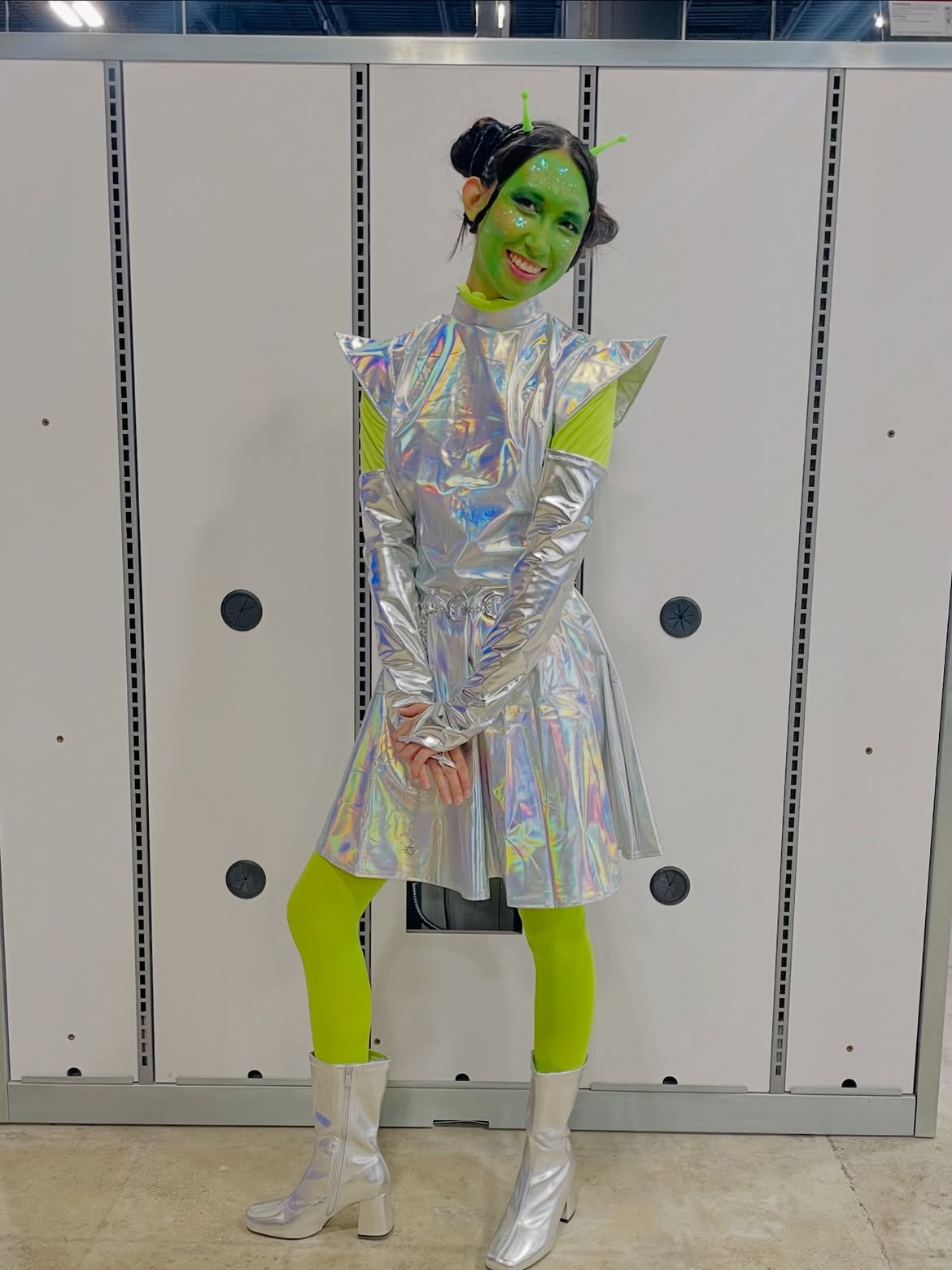 Galactic Glam Alien Halloween Costume
