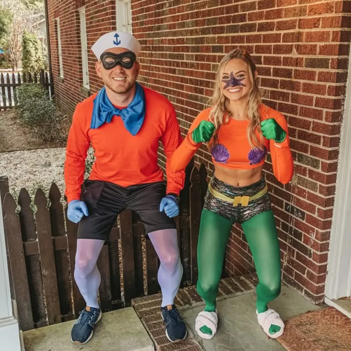 Merman and Mermaid Couples Halloween Costume