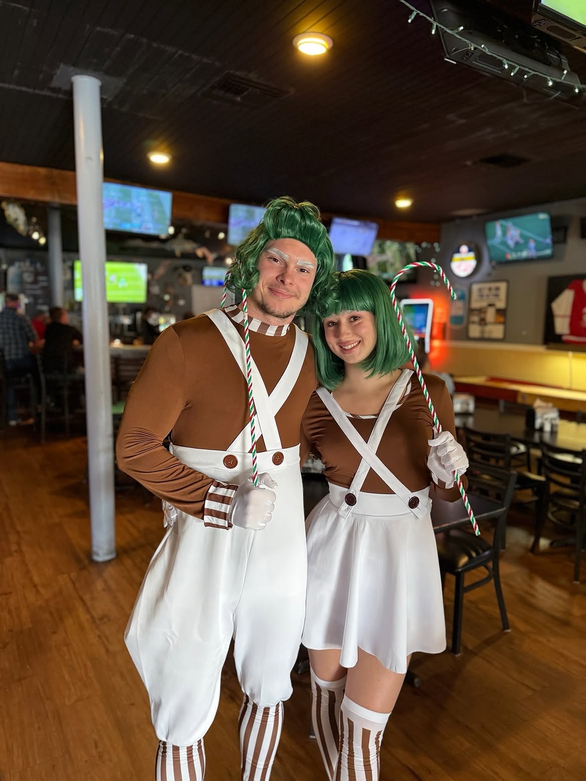 Oompa Loompa Halloween Costume Duo