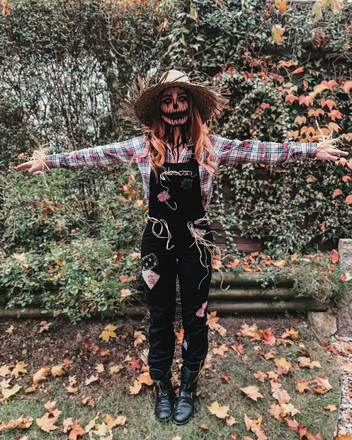 Patchwork Scarecrow Halloween Costume