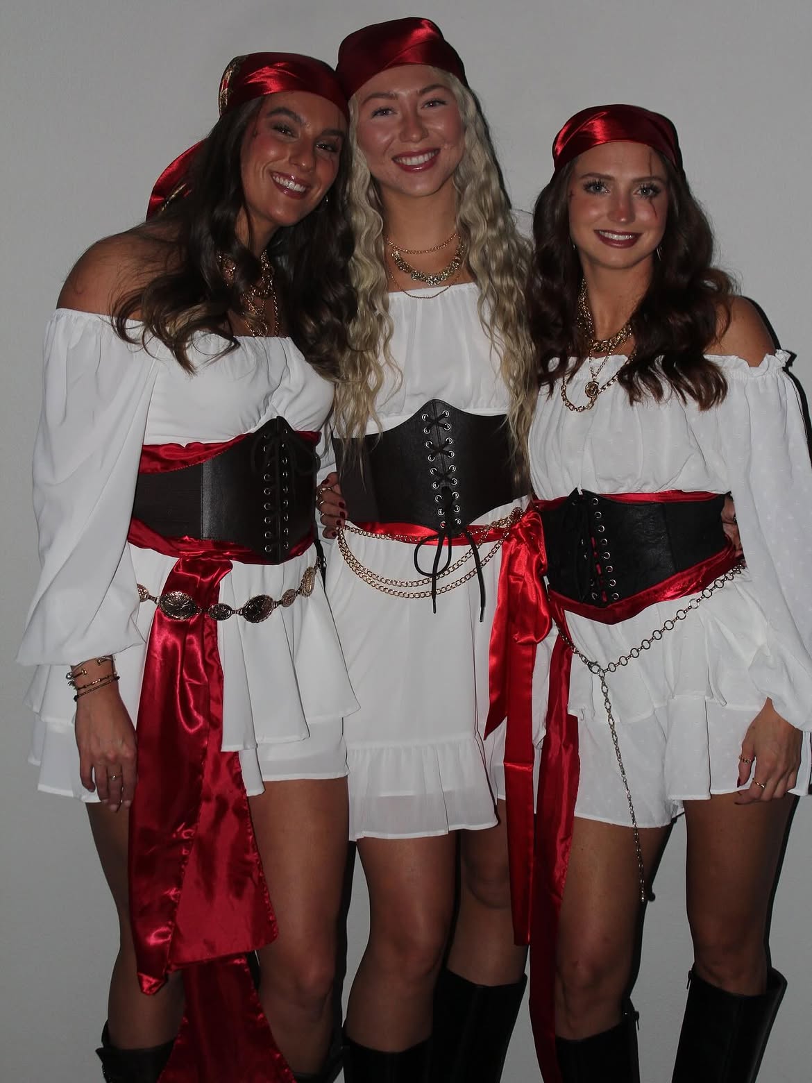 Pirate Crew Halloween Trio Costume