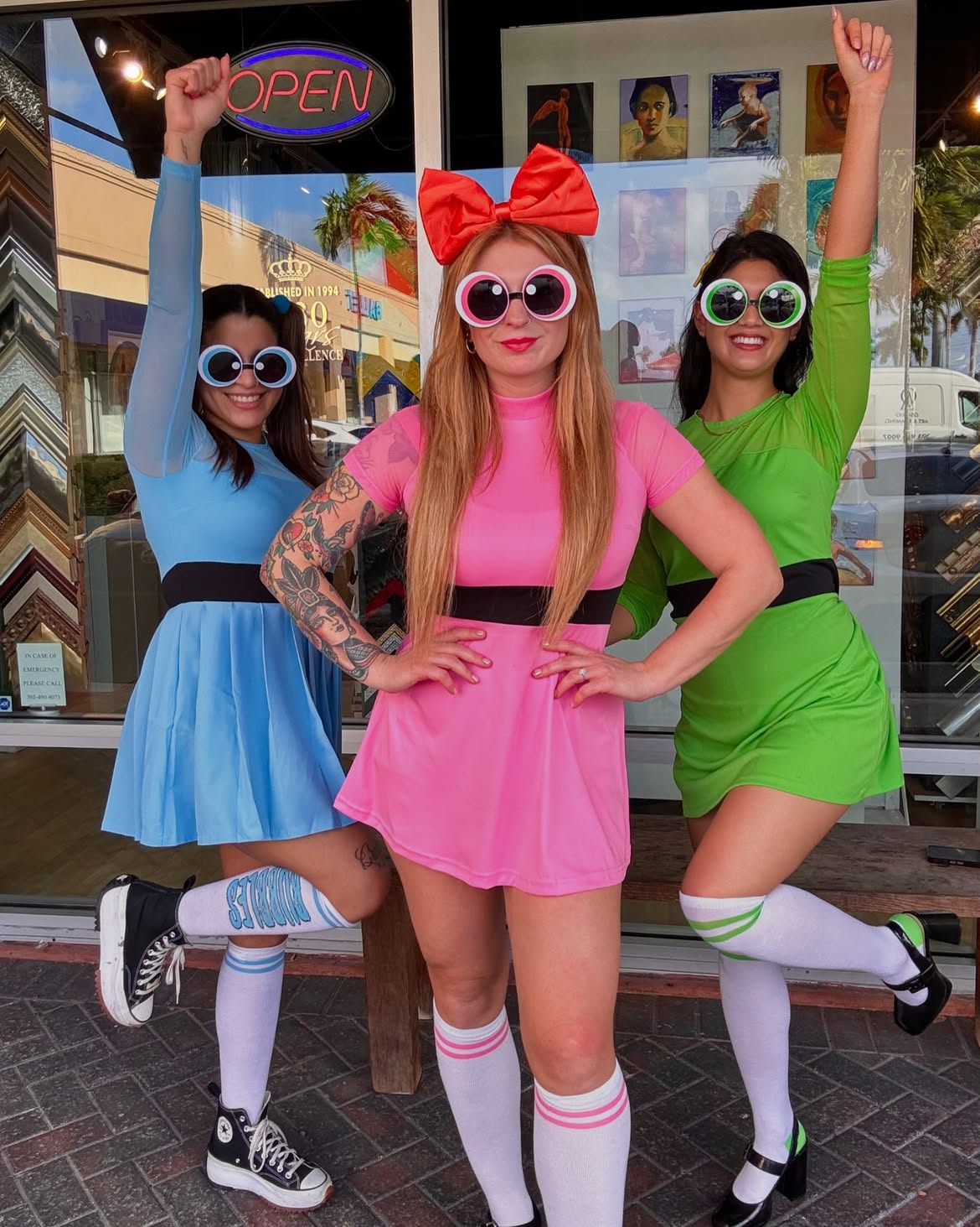 Powerpuff Girls Trio Halloween Costume