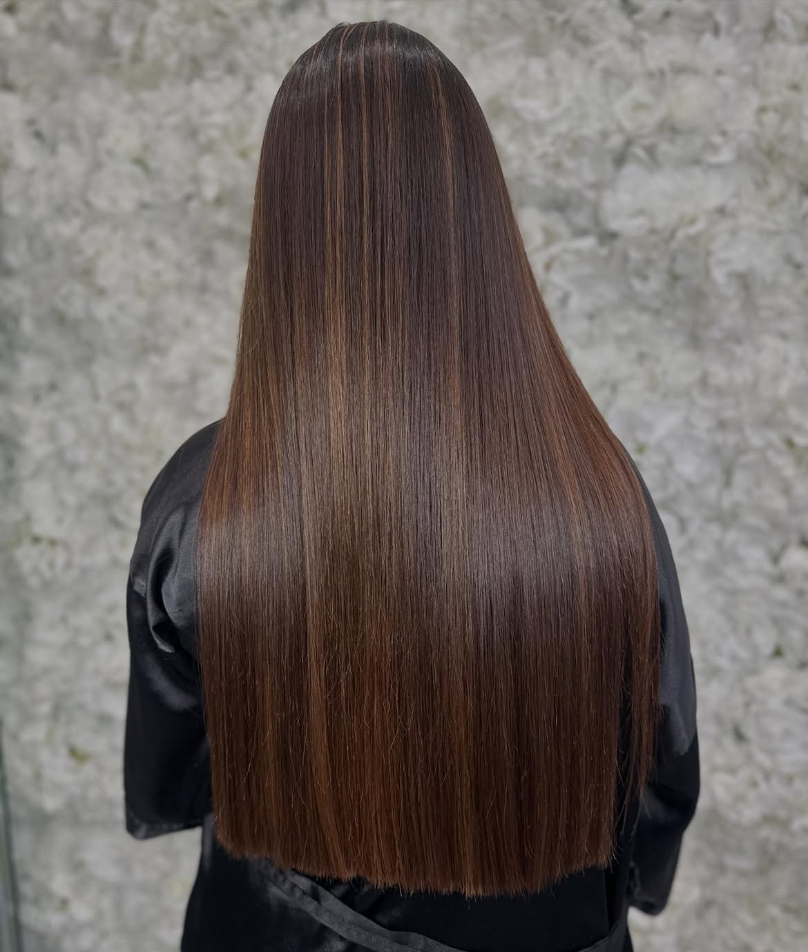 Rich Chocolate Brown With Caramel Ribbons