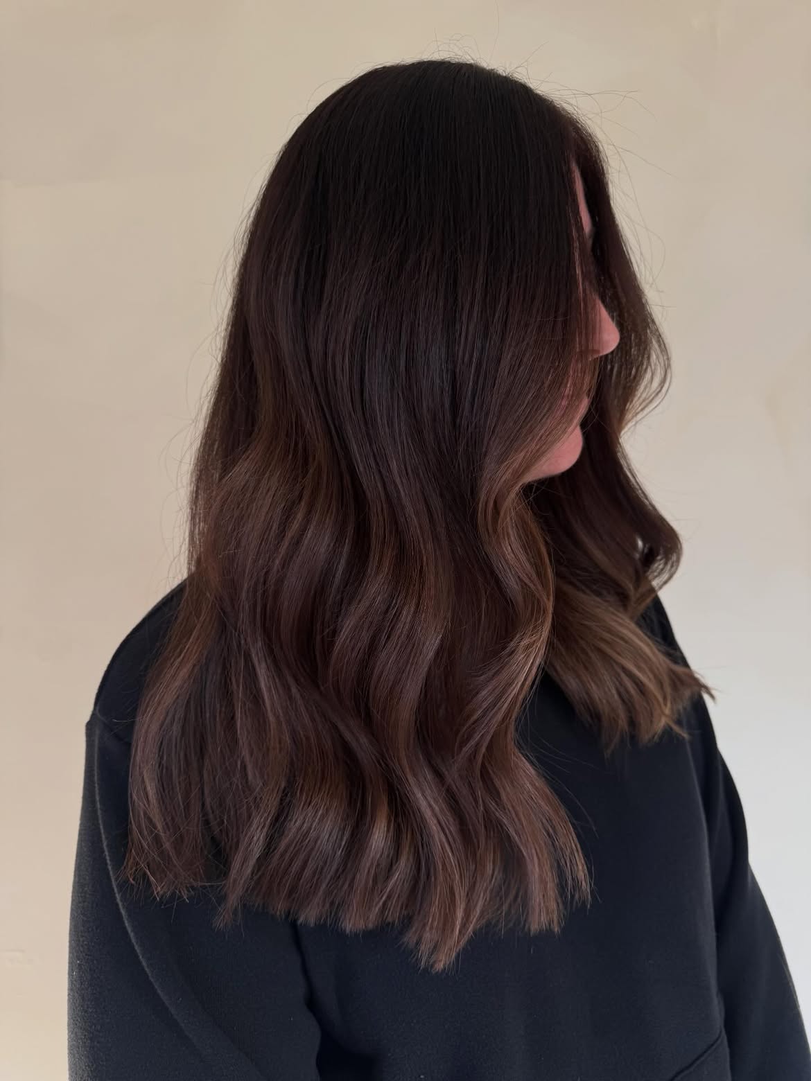 Rich Chocolate Brown With Subtle Auburn Hues
