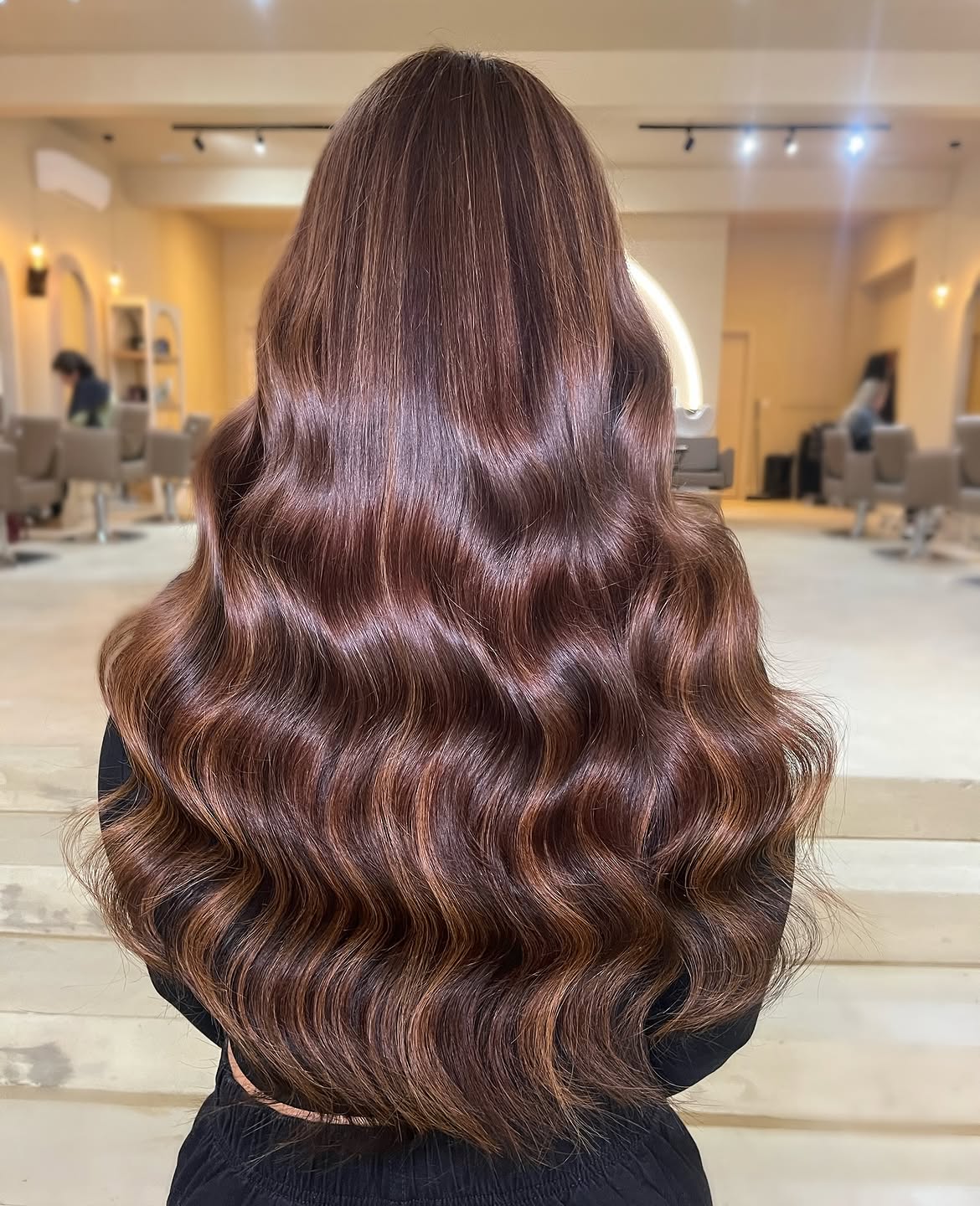 Rich Cinnamon Brown With Warm Highlights