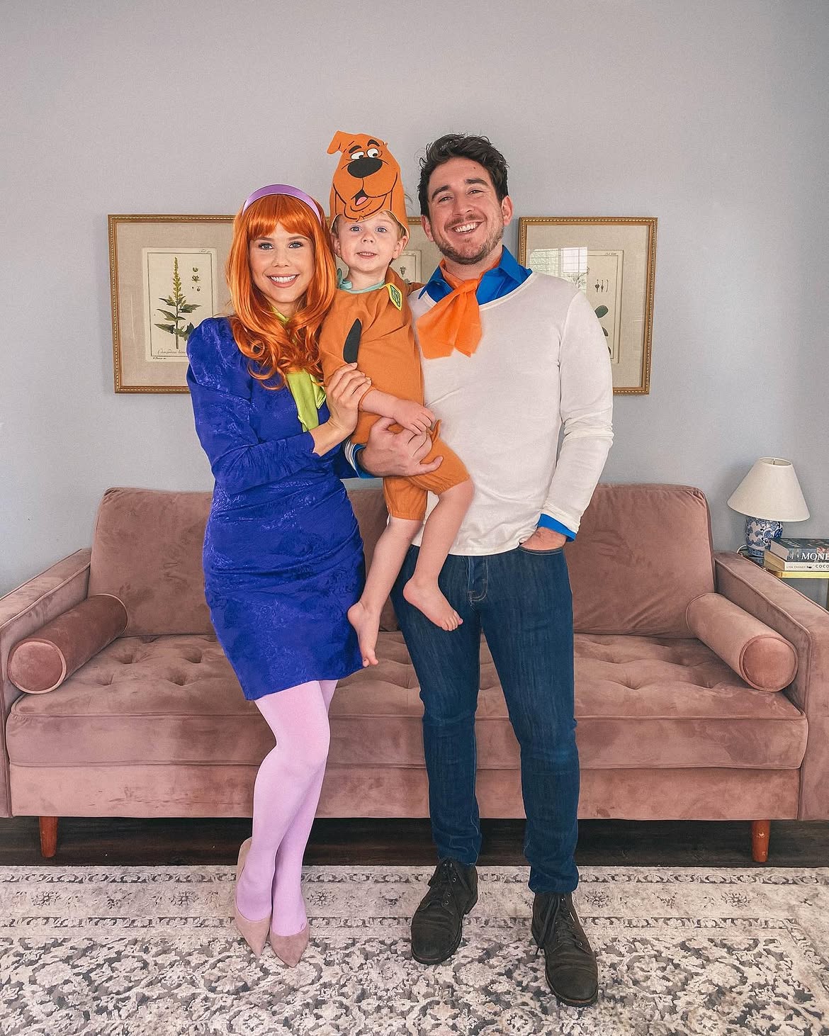 Scooby-Doo Gang Halloween Costume Trio