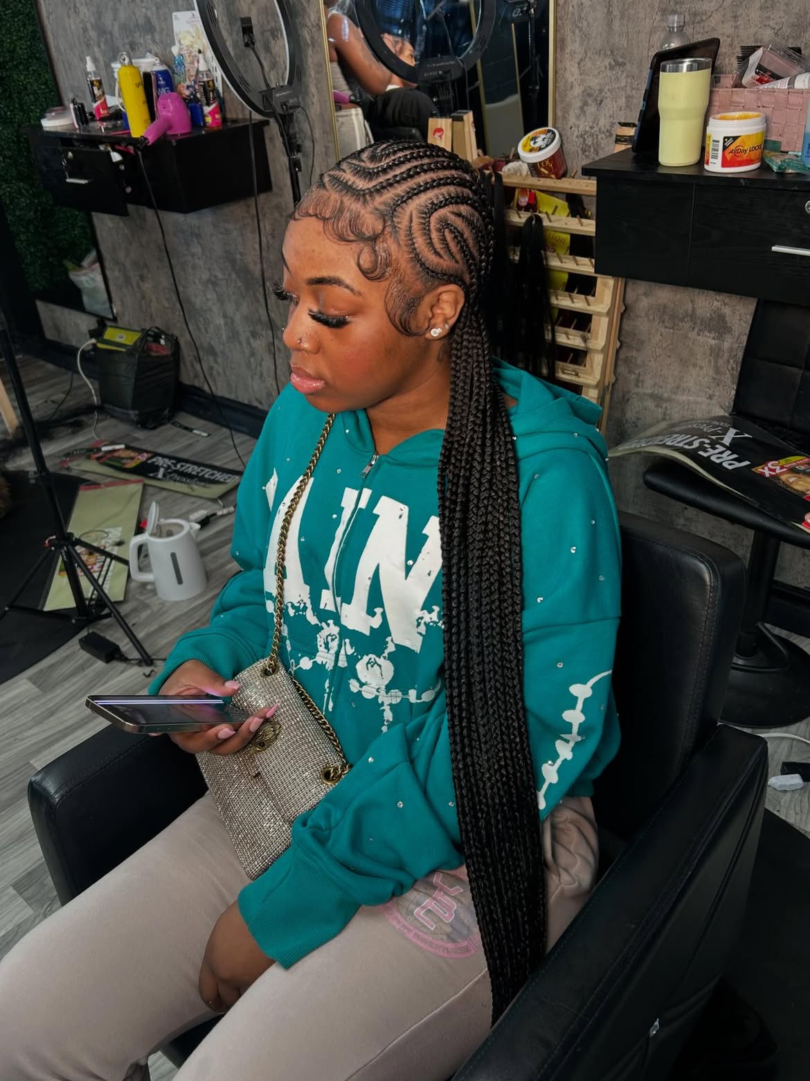 Sculptural Braids With Defined Edges