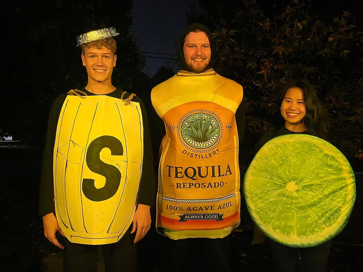 Tequila Shot Halloween Trio Costume