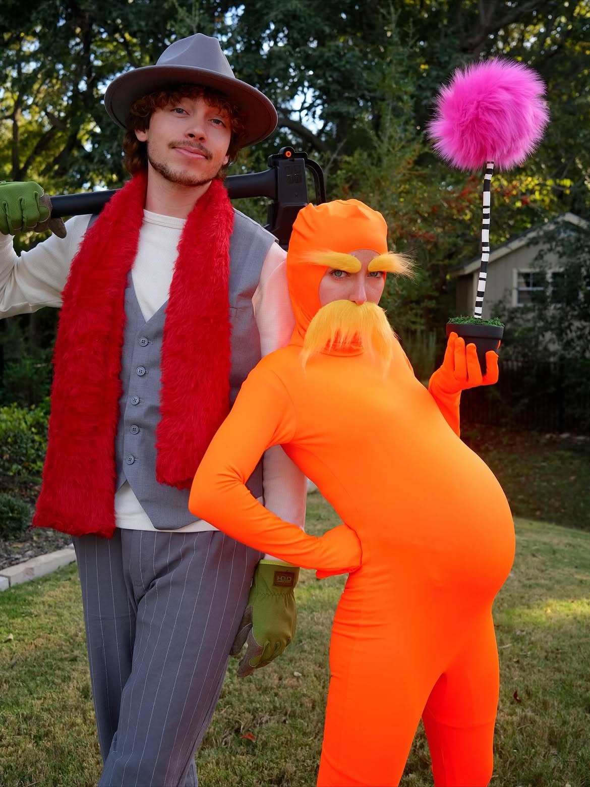 The Lorax And The Once-ler Couples Halloween Costume