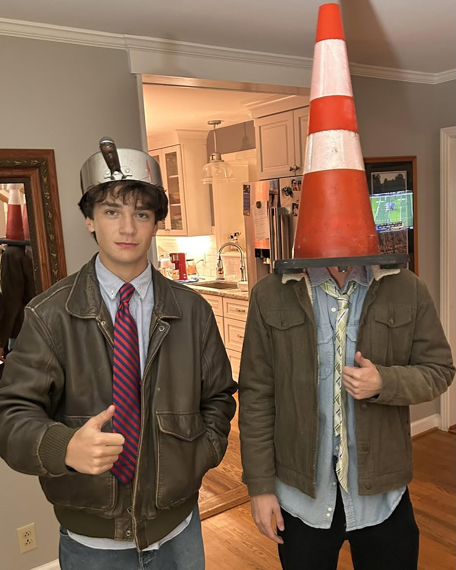 Traffic Cone Man Halloween Costume