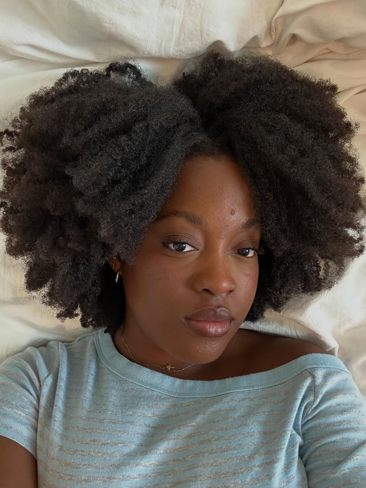 Voluminous Afro With Defined Coils