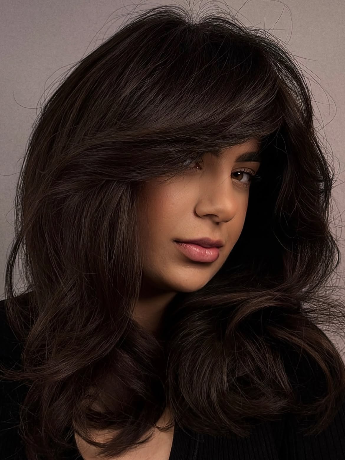 Voluminous Dark Chocolate Layered Cut