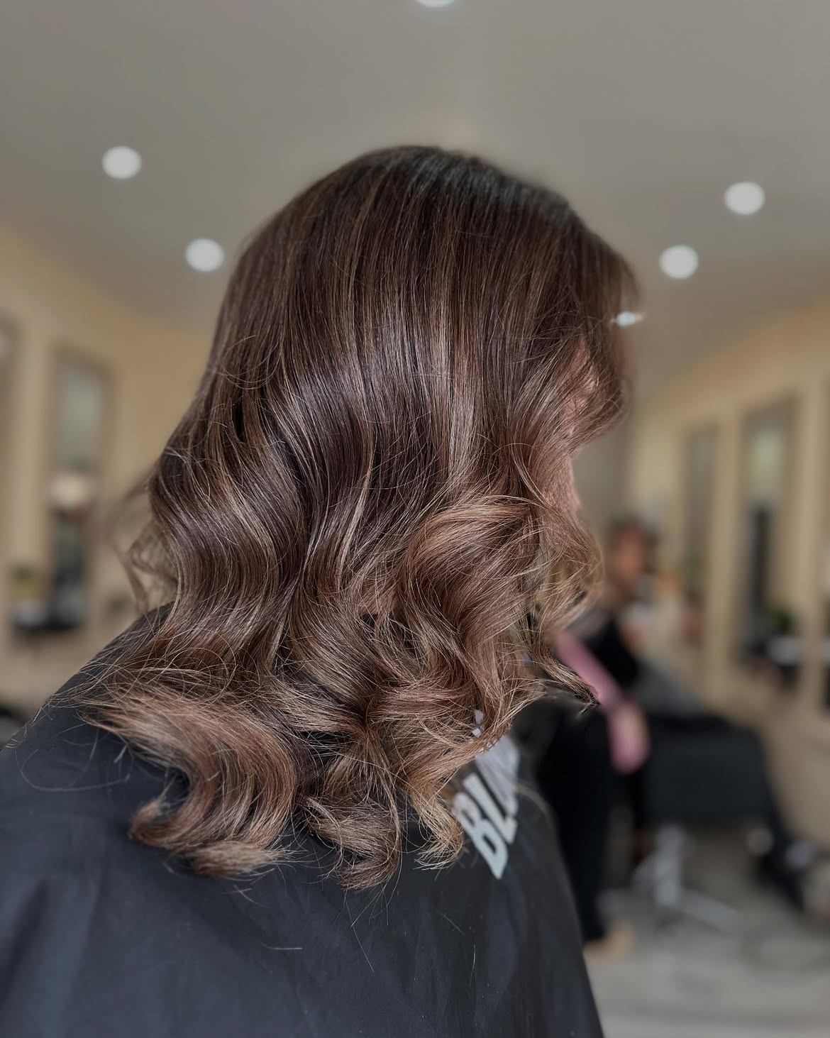 Warm Chocolate Brown With Subtle Caramel Highlights