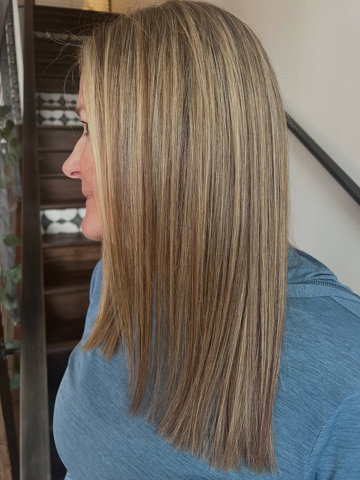 Warm Honey Blonde With Subtle Layers