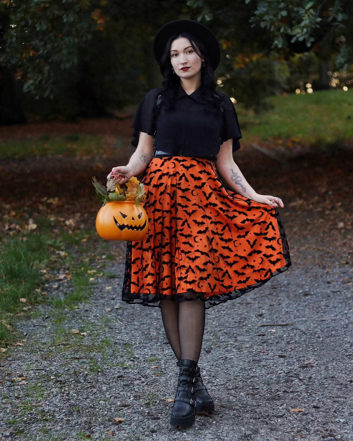 Whimsical Witchy Halloween Outfit Idea