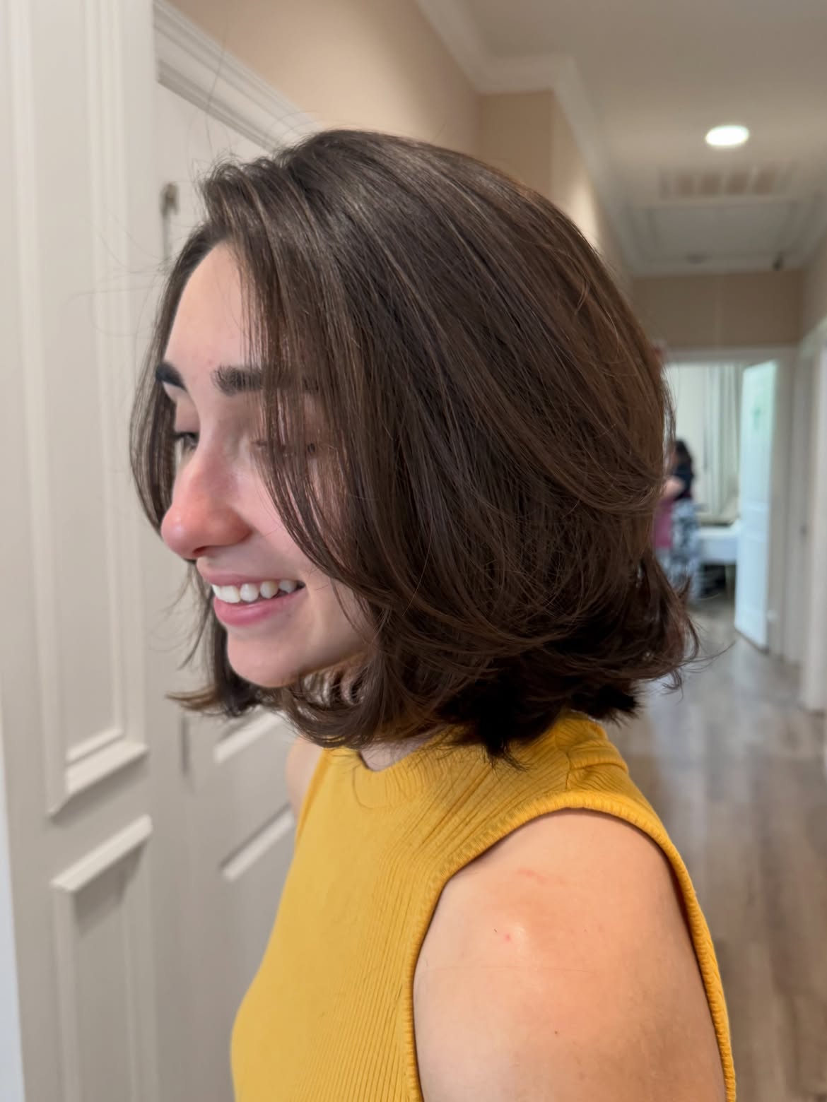 Effortless Layered Bob With Subtle Face-Framing