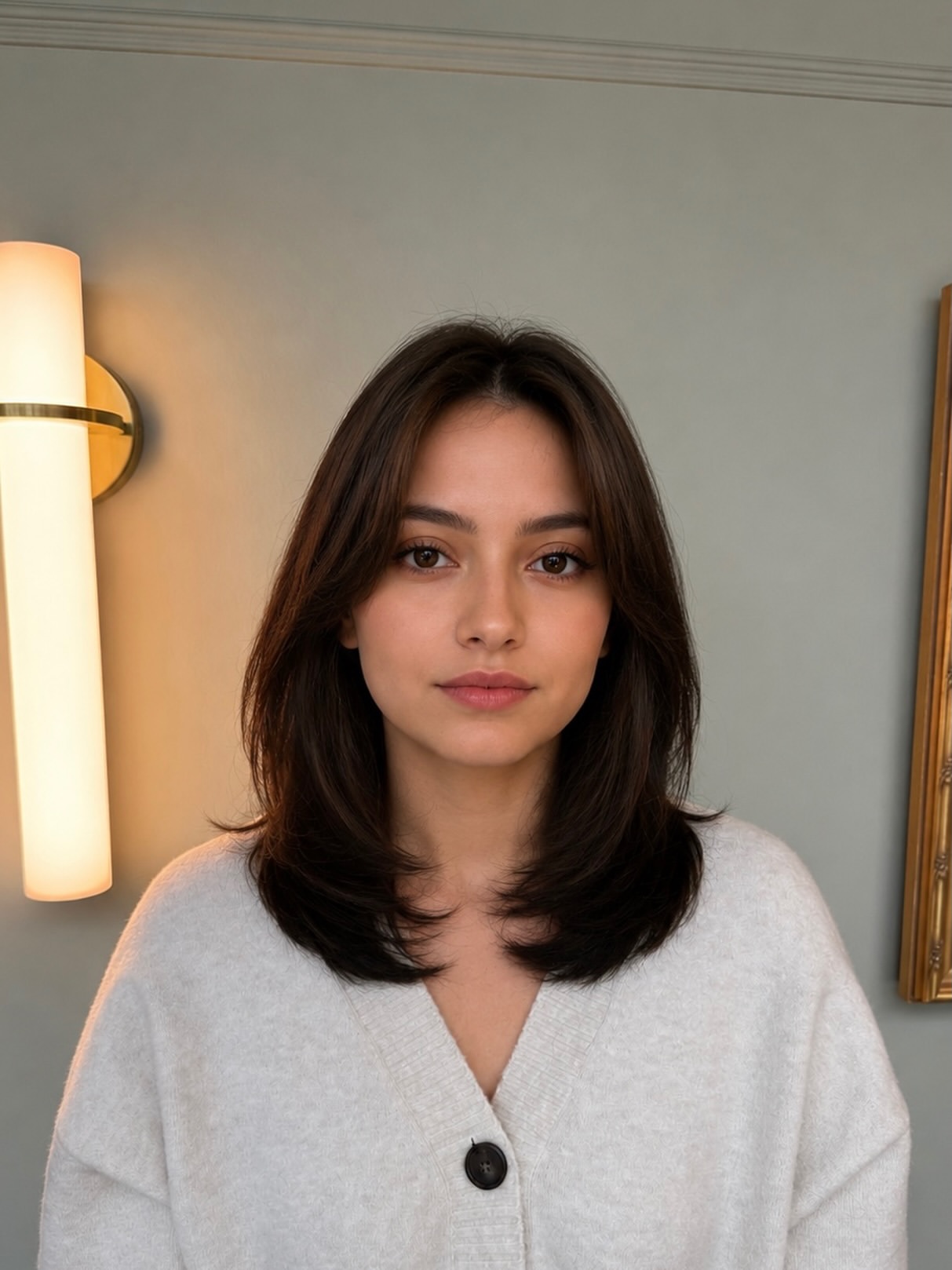 Face-Framing Layers With Soft Blowout