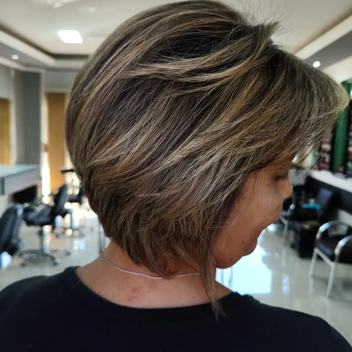 Layered Dimensional Highlights On Graduated Pixie Bob