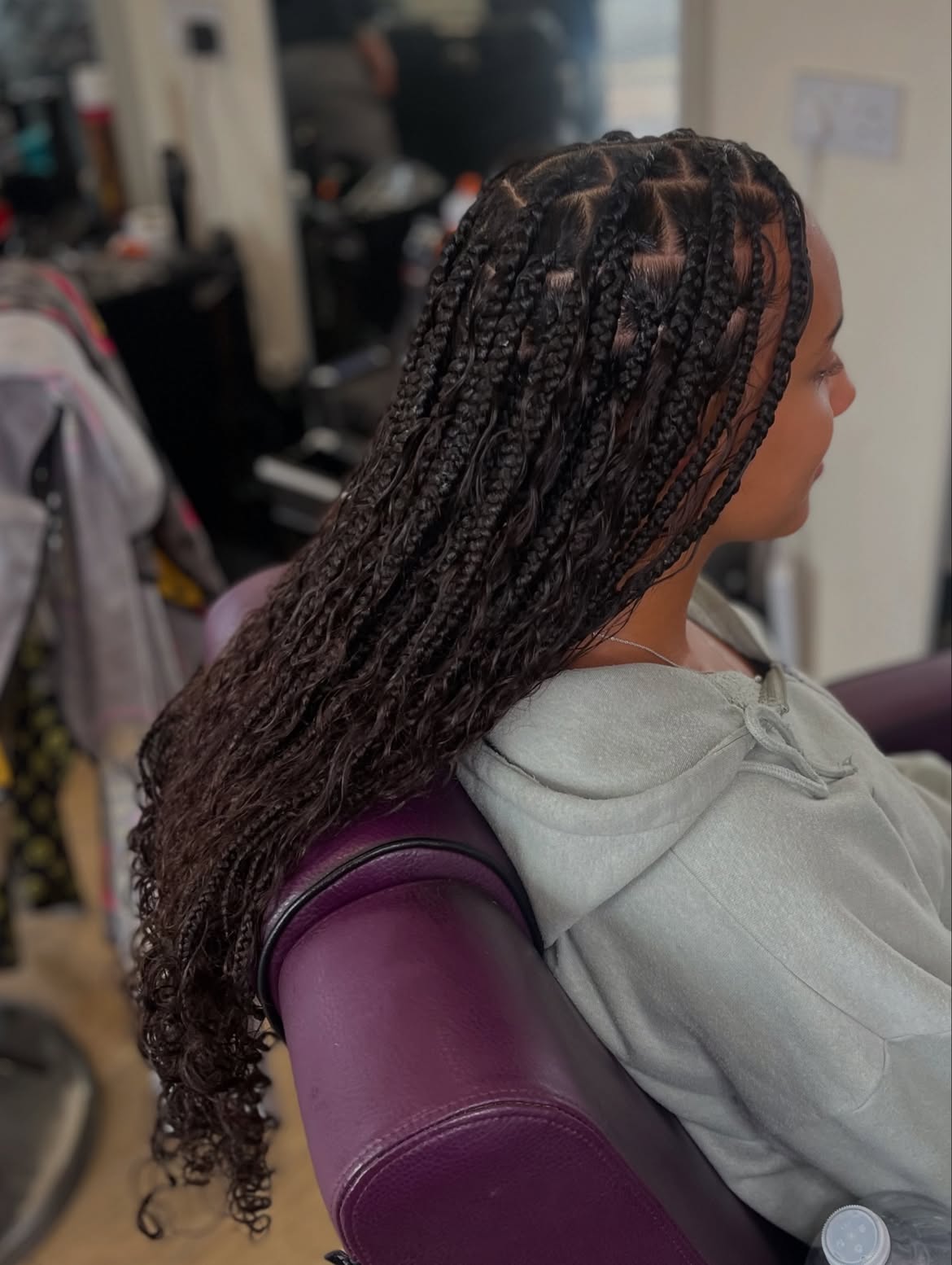 Long Waist Length Goddess Box Braids