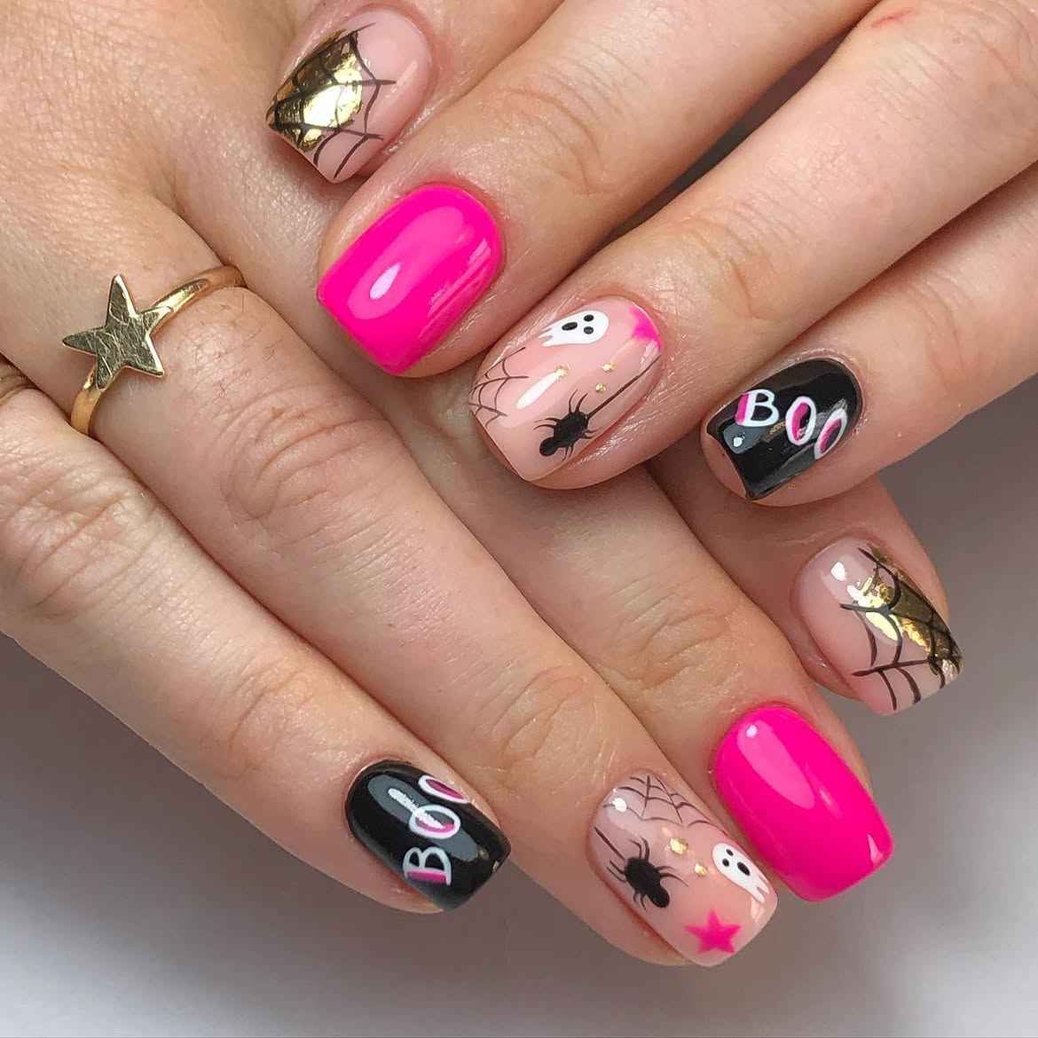 Spooky Cute Halloween Nail Art Mix