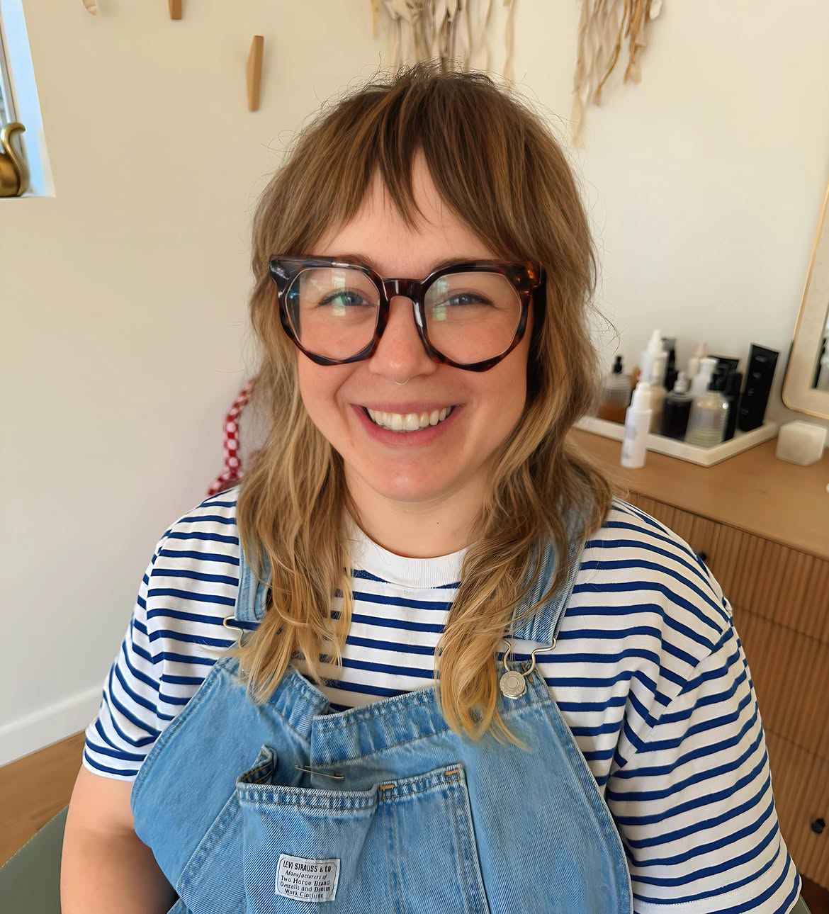 Textured Shag With Piecey Baby Bangs