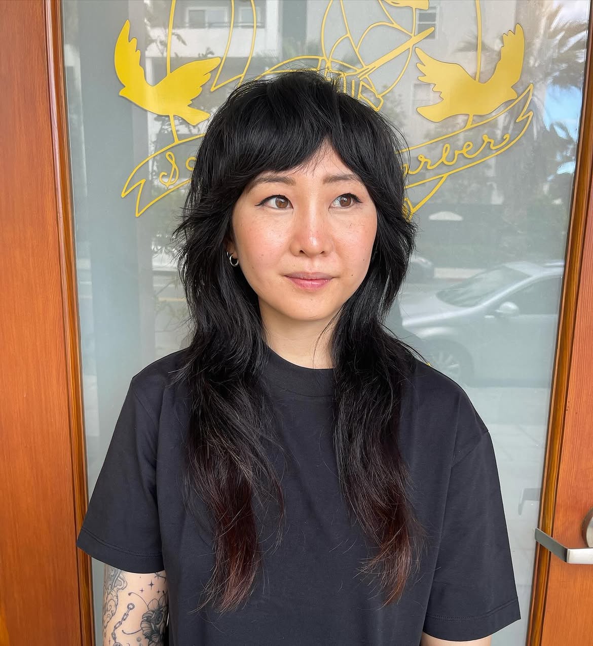 Textured Shag With Wispy Bangs And Face Framing