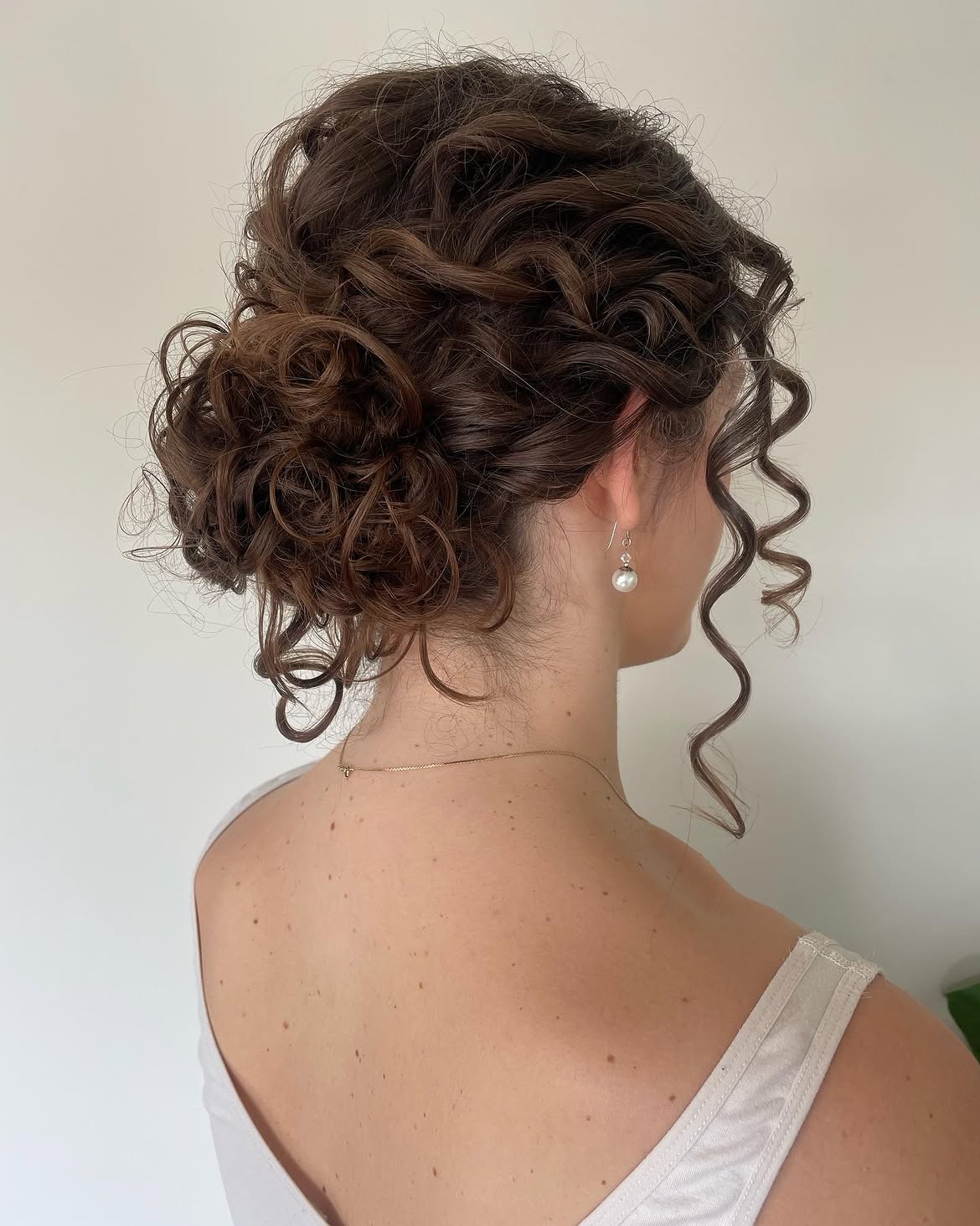 Textured Updo For Natural Curly Hair