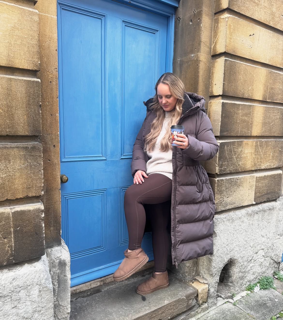Cozy Puffer Coat With Athleisure Separates
