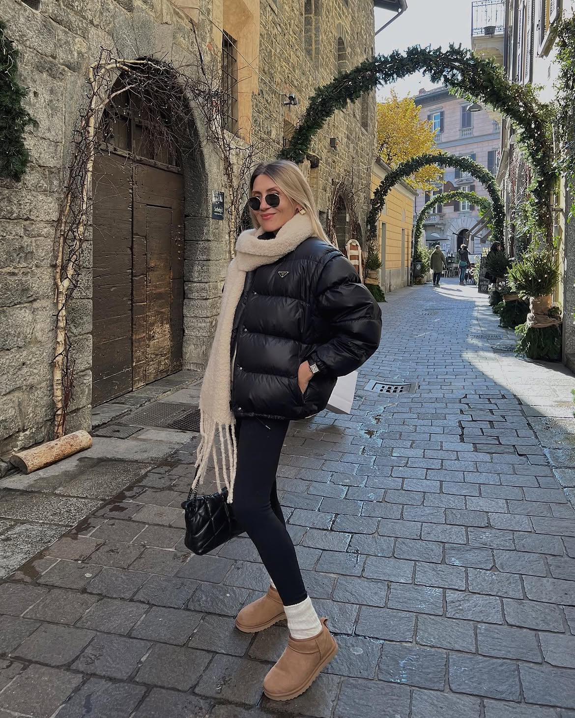 Puffer Jacket Cozy Winter Street Style Look